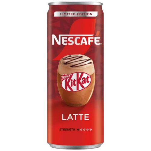 Nescafe KITKAT limited edition latte drink INDO 220ml